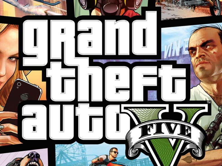 logo for Grand Theft Auto Five