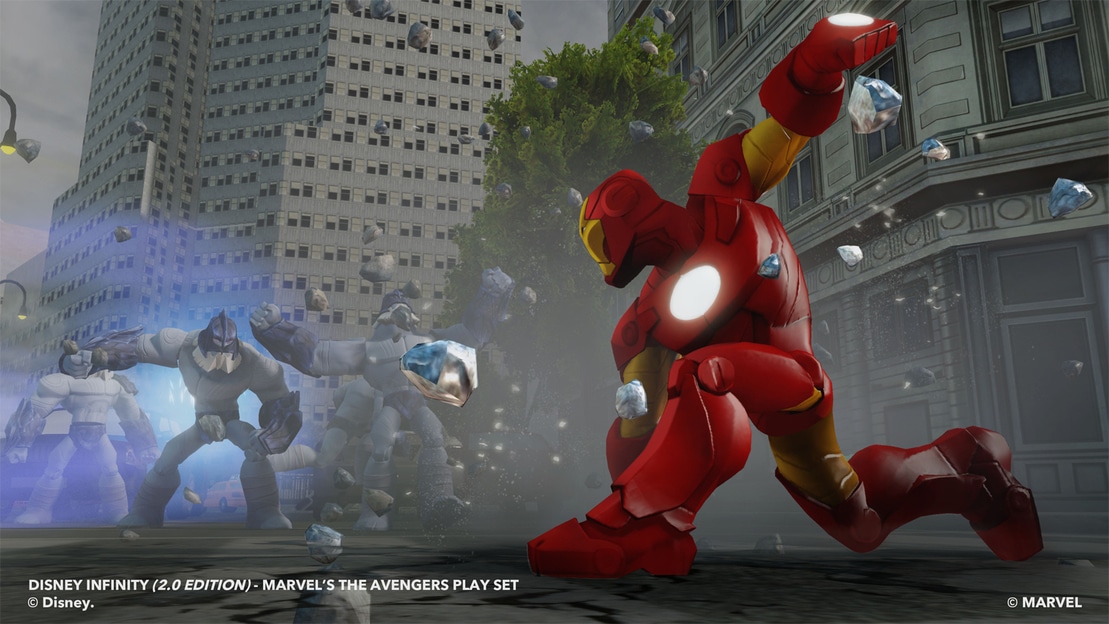 Iron Man ground punch