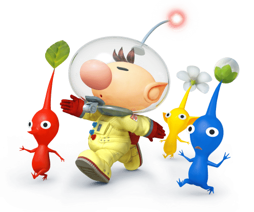 Super Smash Brothers Characters - Pikmin & Olimar