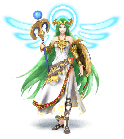 Super Smash Brothers Characters - Lady PalutenaSuper Smash Brothers Characters - Lady Palutena
