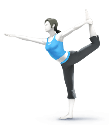 Super Smash Brothers Characters - Wii Fit Trainer
