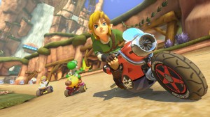 Link Legend of Zelda Mario Kart 8