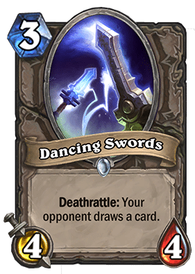 Dancing Swords Hearthstone: Curse of Naxxramas card