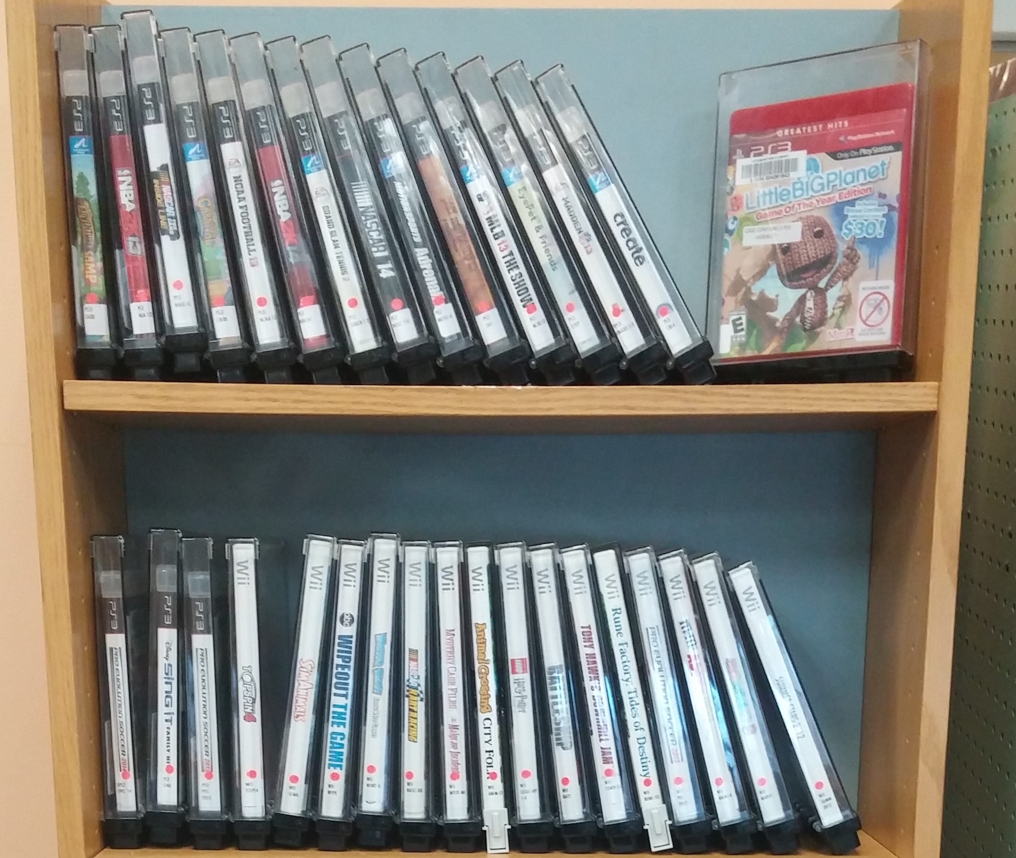 Library PS3 Games