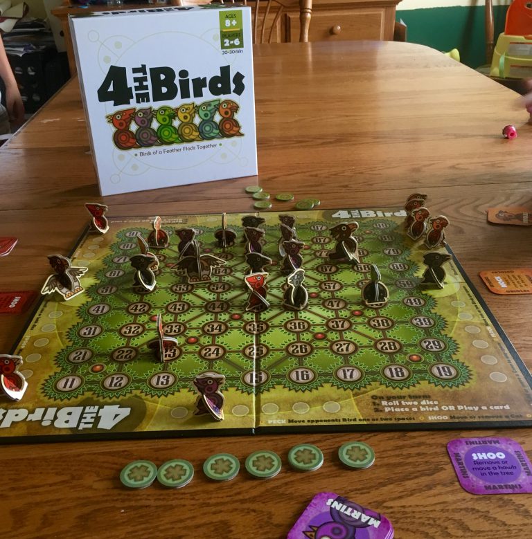 4 the Birds game board