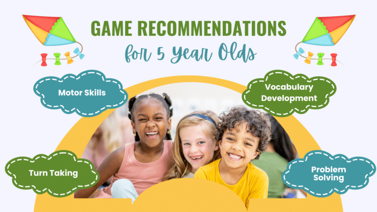 game recommendations for 5 year olds