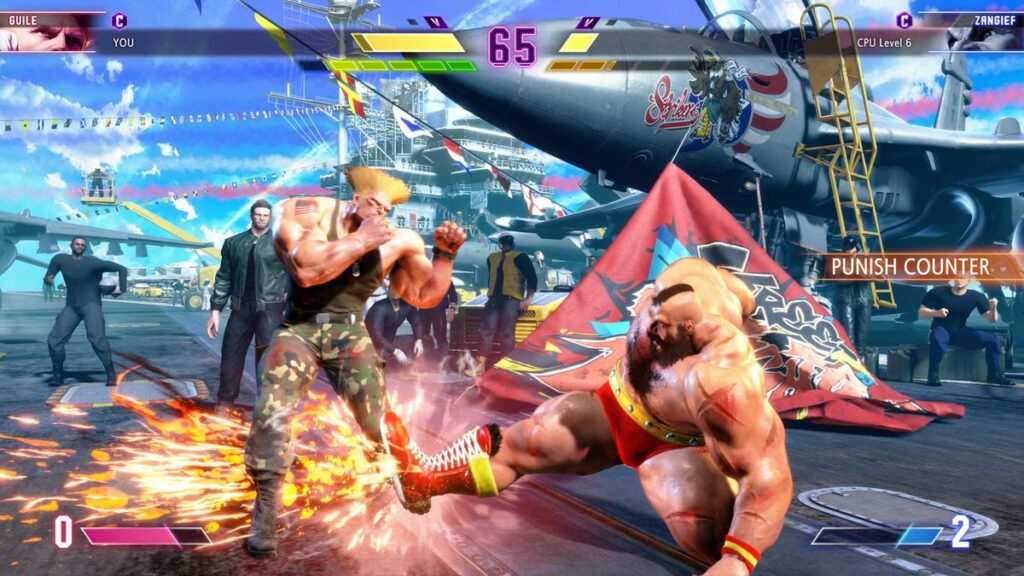 Zangief really doesn't need Green Hand now that he can Drive Rush