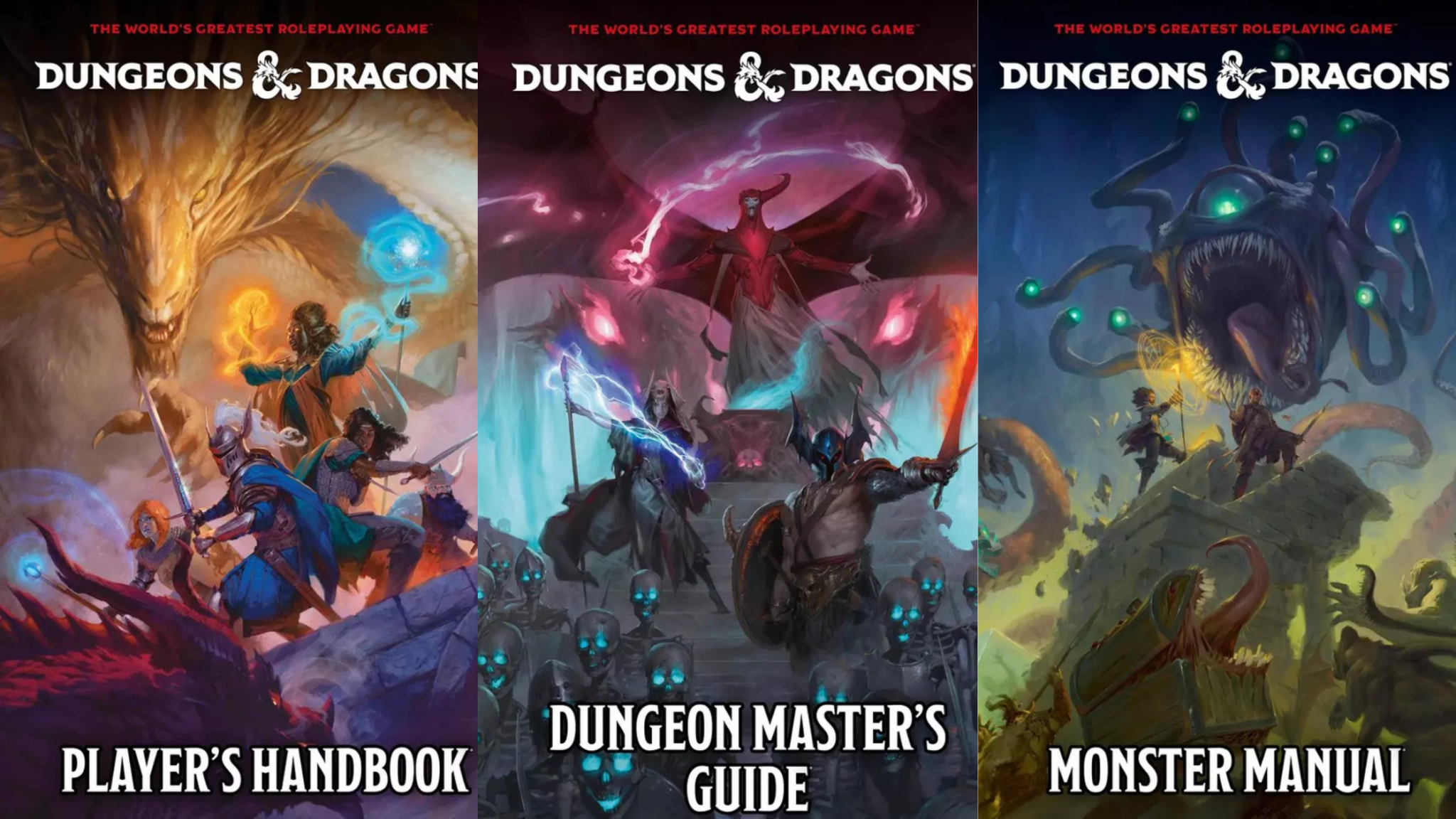 Dungeons and dragons 2024 core rulebooks