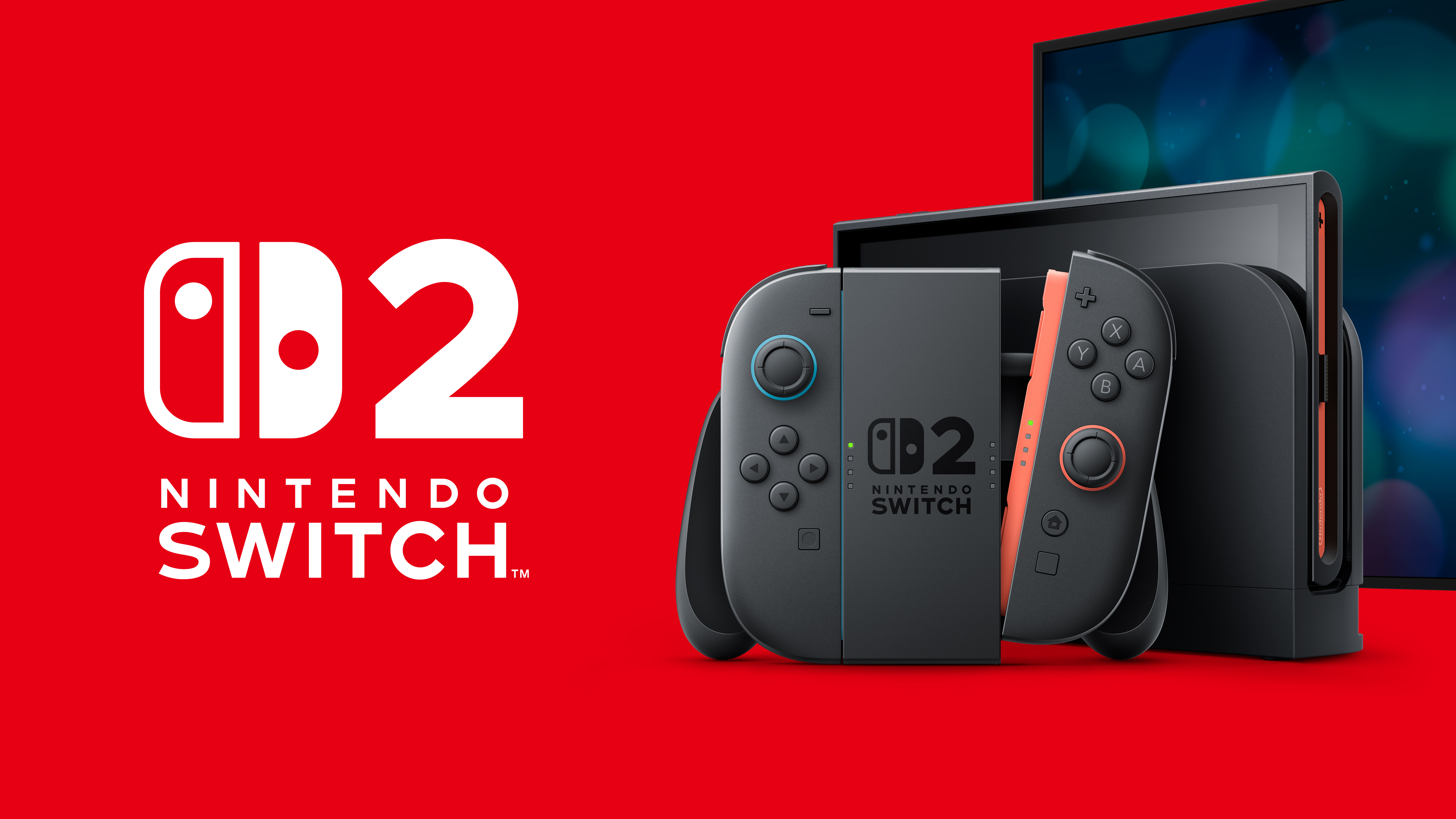 Nintendo Switch 2 console and Joy Con 2 Controllers