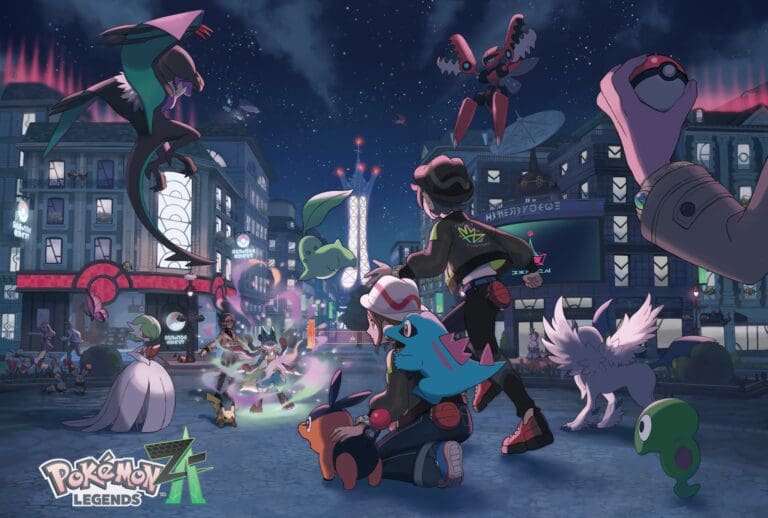 pokemon z-a key art