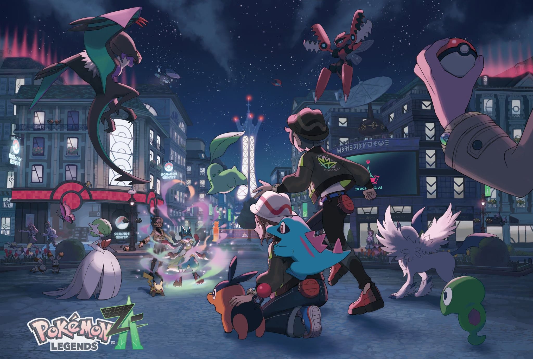 pokemon z-a key art